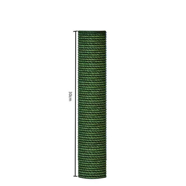 Green 32cm sisal column