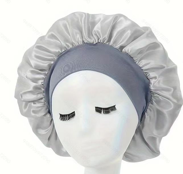 Amazon transfronterizo amplio borde alto elástico sombrero de dormir sombrero de quimioterapia sombrero para el cabello sombrero para el cabello seco