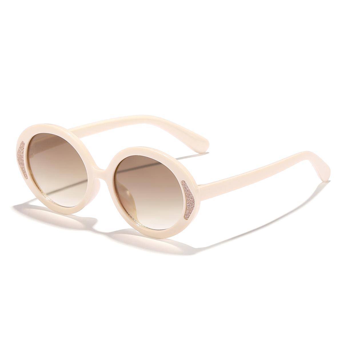 Gafas de sol de montura ovalada de color caramelo para niños transfronterizos, gafas de sol de sombra callejera de moda para bebés lindos
