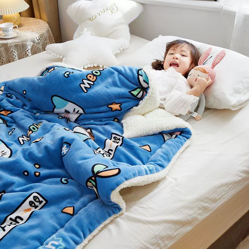 Children's winter duvet for kindergarten, increased thickness