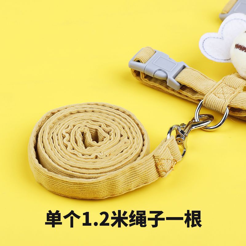 Linda cuerda de remolque de abeja para mascotas lindo artefacto de perro a prueba de explosiones cinturón de remolque para mascotas seguro y cómodo especial al por mayor