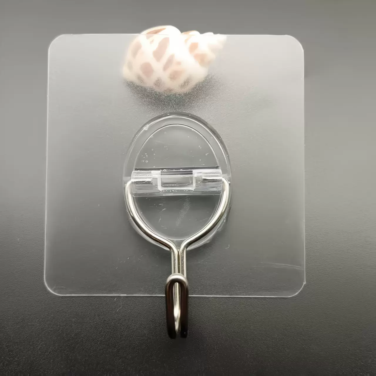 免打孔不锈钢挂钩无痕贴片强力粘钩厨卫墙壁 衣柜收纳挂钩无痕钉