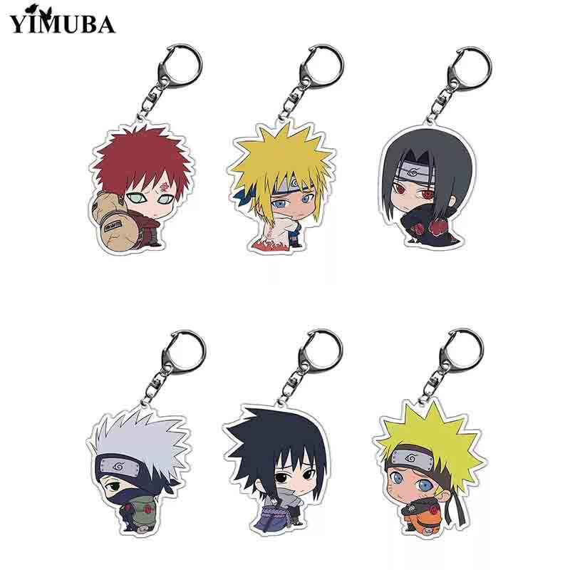 Naruto Naruto Sasuke Kakashi Keychain Ring Pendant Acrylic Keychain Q Version Cartoon Naruto Naruto Sasuke Kakashi Keychain Ring Pendant Acrylic Keychain Q Version Cartoon
