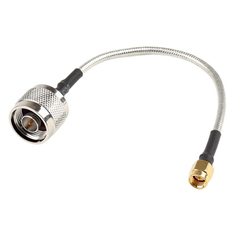 Полугибкий радиочастотный коаксиальный кабель без оболочки RG141, антенный фидер с низкими потерями и низкой стоячей волной