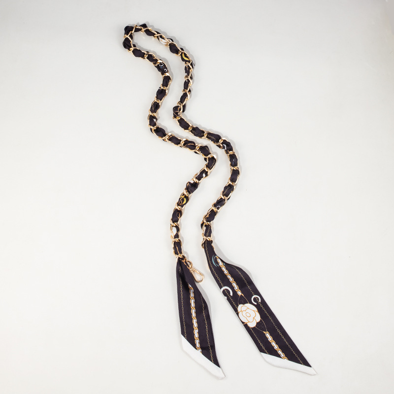 1 Piece Aluminum Plaid Polka Dots Bag Chain display picture 2