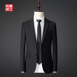 2026西装男套装正装职业装高级感轻奢休闲商务外套全套男士制服新