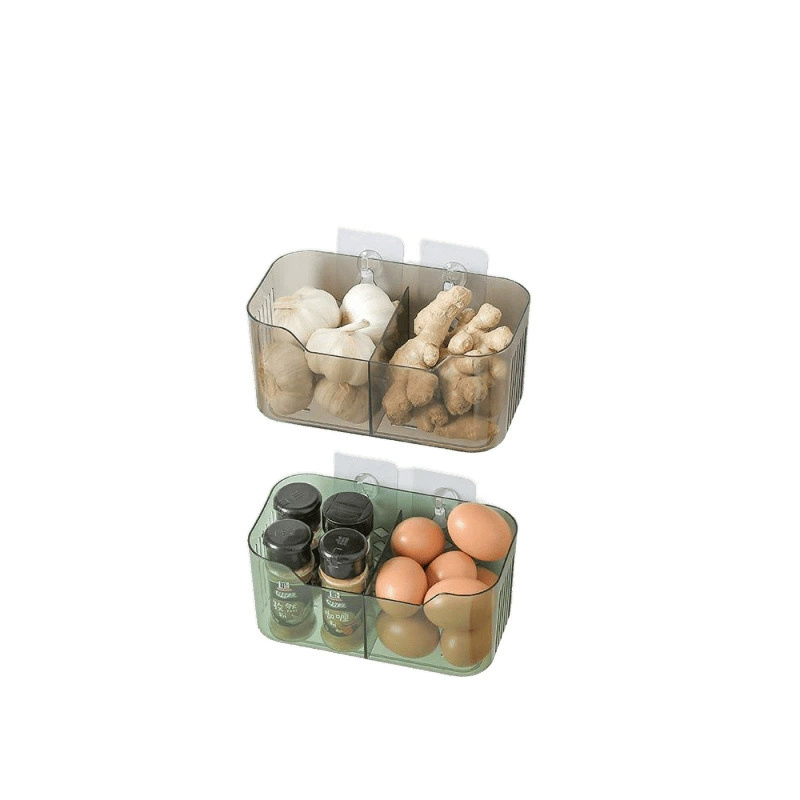 Storage box, storage basket with ginger, wall storage system