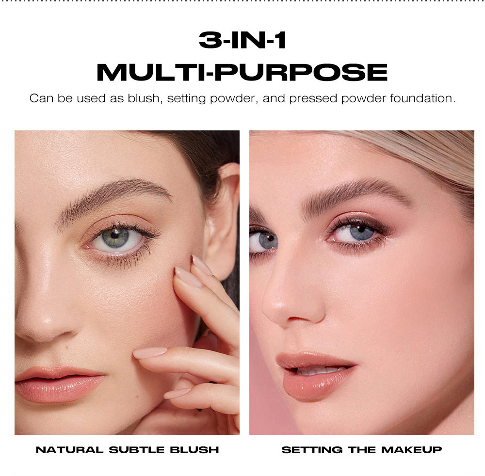 YOUNG VISION 4-color Pork Belly Baking Powder Foundation is a fine and smooth powder that can enhance skin tone and set the makeup undefined