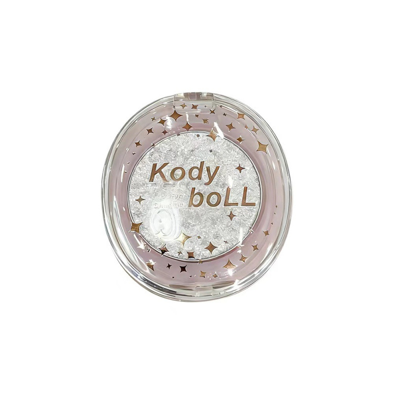 KodyboLL Flexible Flash Monocromático Eye Shadow Desarrollo Natural Flash Highlight Atmosphere Eye Makeup Eye Shadow Plate Wholesale