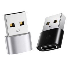 Typec親からusb 2.0アルミニウム合金OTGアダプタ携帯電話ワイヤレスマウス充電データ変換器インターフェイス