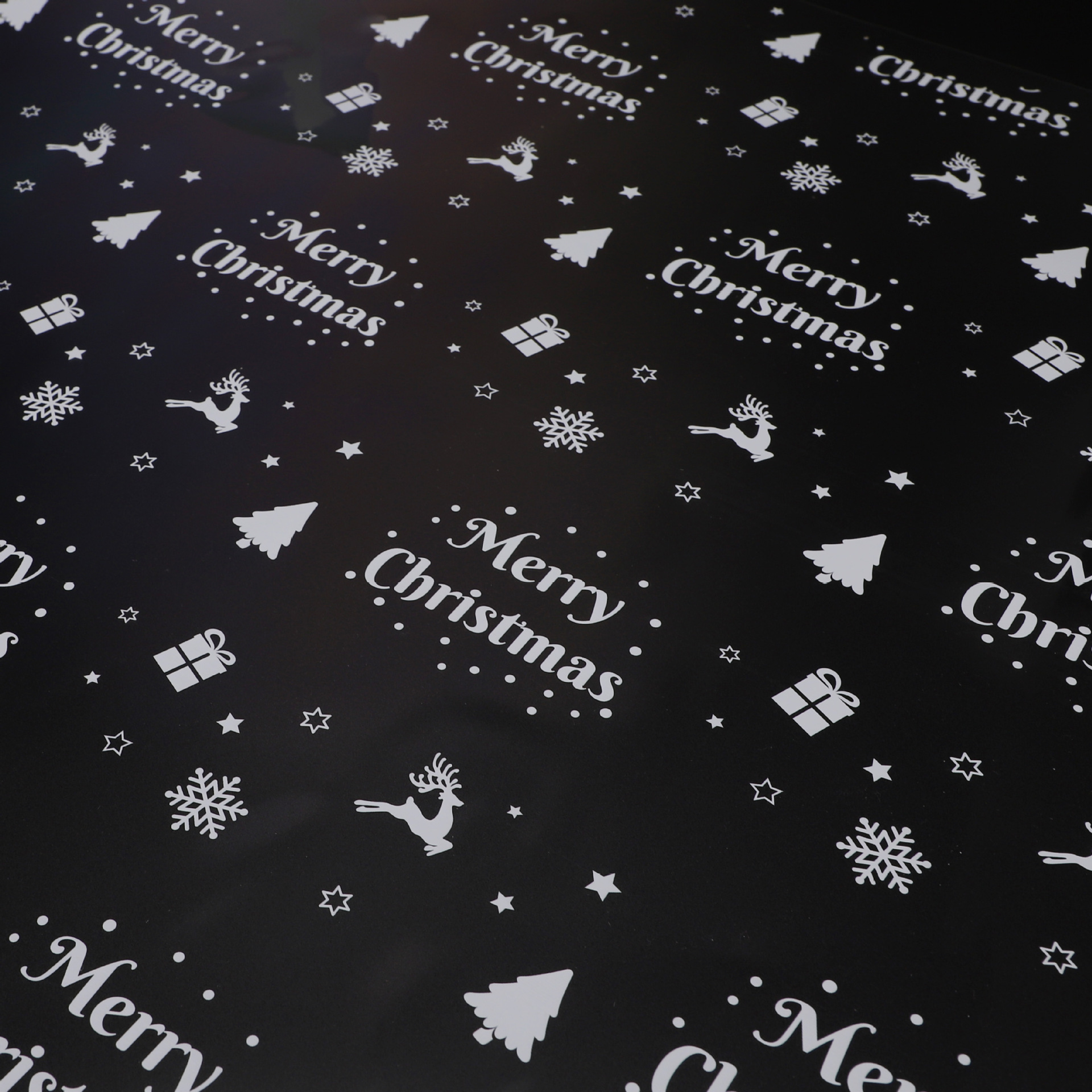 A prueba de polvo transparente flor papel de embalaje impresión arte celofán flor papel de embalaje plástico impermeable floristería ramo rollo de vidrio