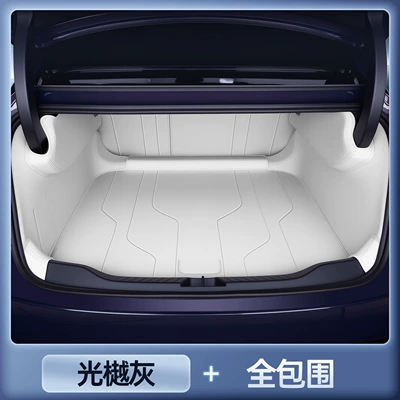 Trunk Mat Platinum 7, Full Surround Trunk Mat - platinum-7-premium-selection-light-gray-tail-box-all-inclusive-26-models-of-platinum-7