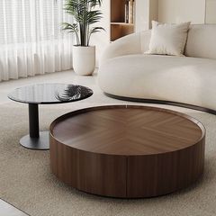 北欧の意式の実木のお茶のいくつかの組み合わせの客間の家庭用の円形のデザイナーは軽くて豪華です。
