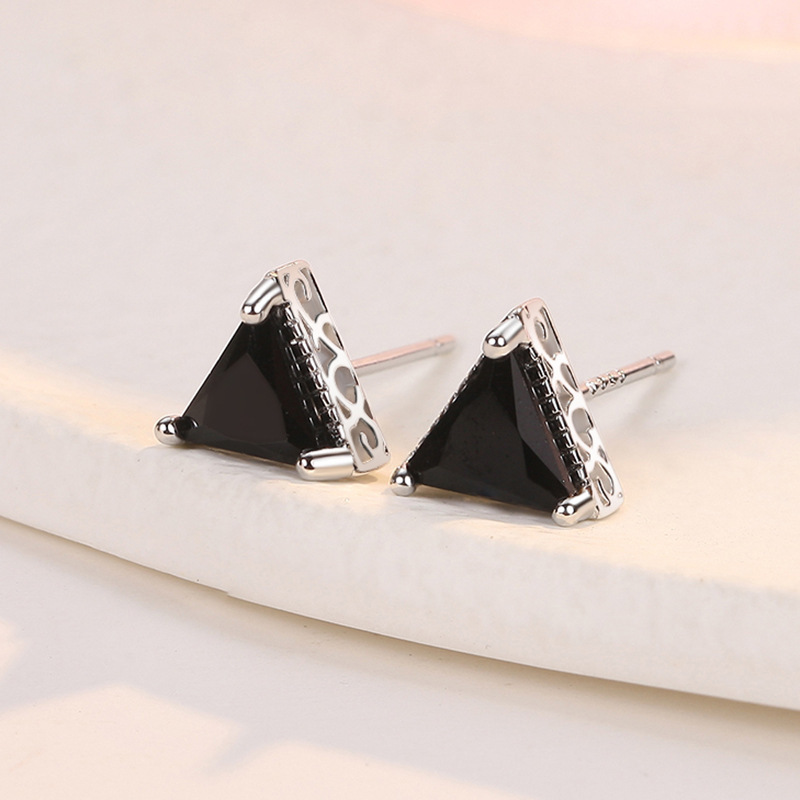 Cool Men’s Stud Earrings. Minimalist Street & Punk Style, Ideal For Casual, Party & Daily Wear. Made Of 316L Stainless Steel, Hypoallergenic, Nickel-_voghion.com