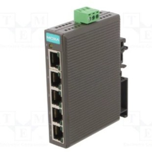 Number of MOXA EDS-205 ports: 5; 12 ÷ 48VDC; for DIN rail mounting;