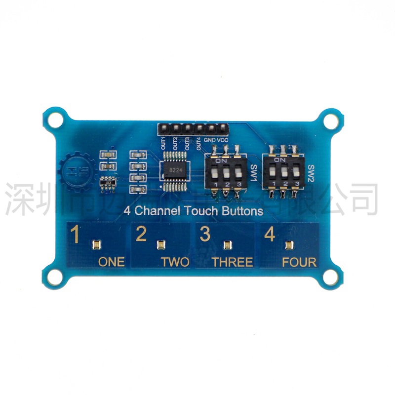 ICSE021A 4通道触摸按键模块
