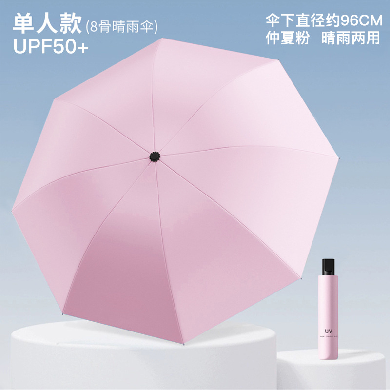 우산커버 확대 70% off [비닐-한여름 핑크] 96cm