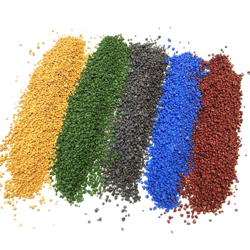 Спецификации цвета керамических частиц поставки завершают износоустойчивый заполнитель дорожного покрытия не-выскальзывания пола не-увядая керамический