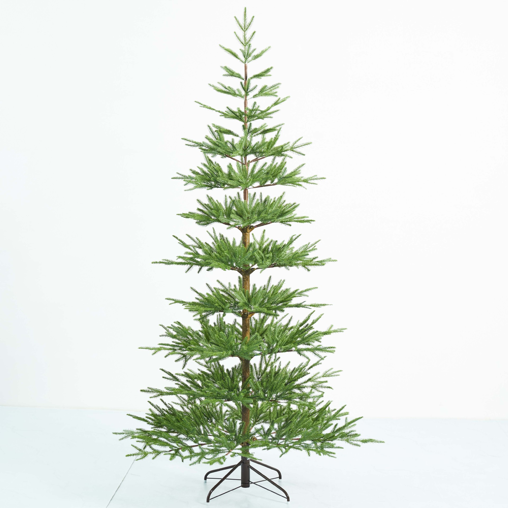 Fuente fábrica decoración navideña PE de alta gama árbol de Navidad híbrido simulación protección del medio ambiente verde árbol automático especial transfronterizo