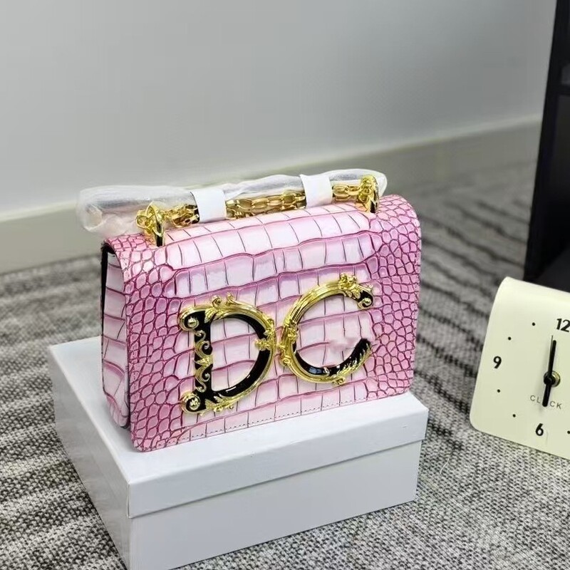 Cross-Border Dolce & Gabbana Dg Sicily Women's Crossbody Bag, Fashionable Versatile Women's Bag, Chain Crossbody Bag, Light Luxury