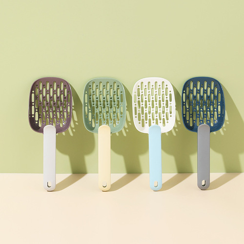 The owner of the source factory recommends pet cat litter shovel, new cat litter filter, large grid cat poop shovel