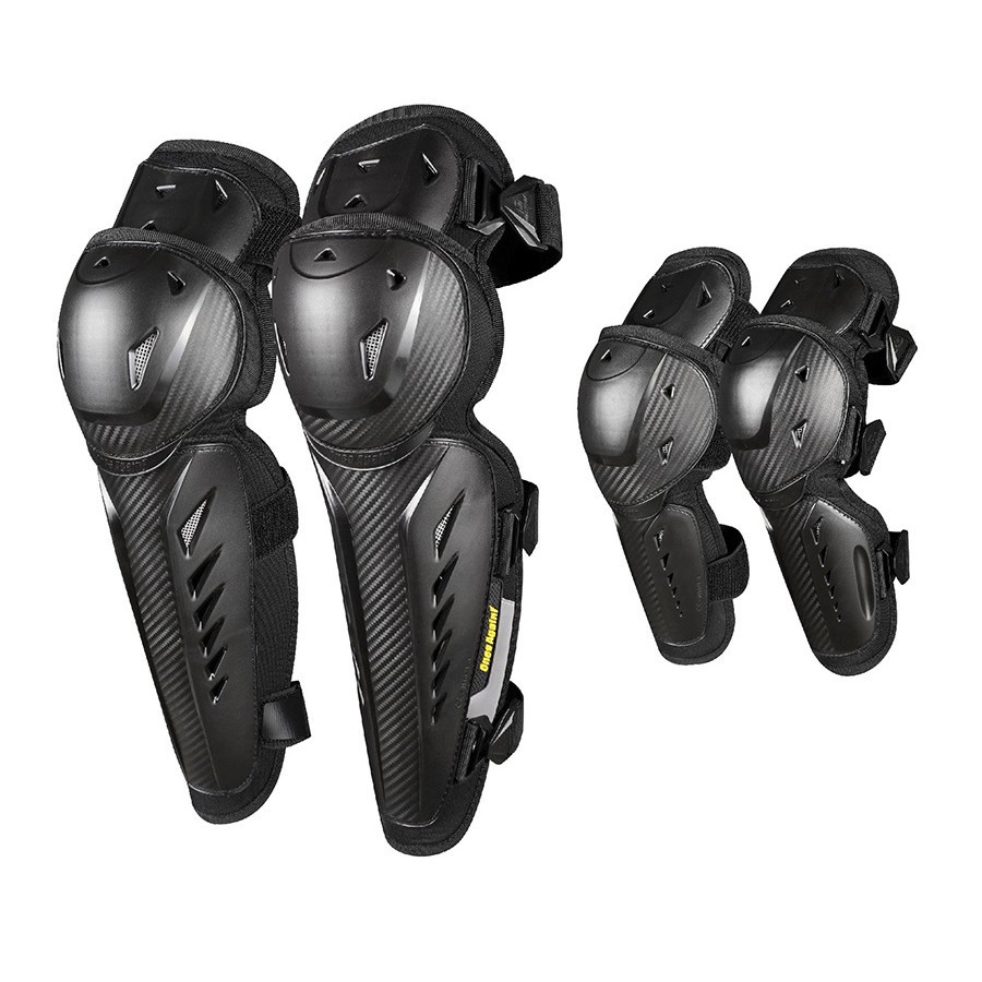 Onesagain! Motorcycle Riding Protective Gear for Men, Motorcycle Knee Pads and Elbow Pads, Four-Season Set, Women's Leg Protection, Outdoor Protection