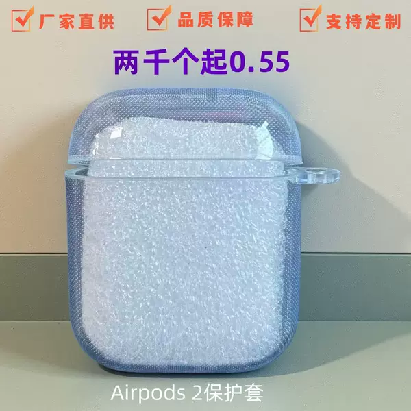 Suitable for Apple Earphone Cases, Airpods2 Earphone Cases, Pro2, Apple 3Rd Generation Protective Cases, 4Th Generation Transparent Soft Cases, 5Th Generation
