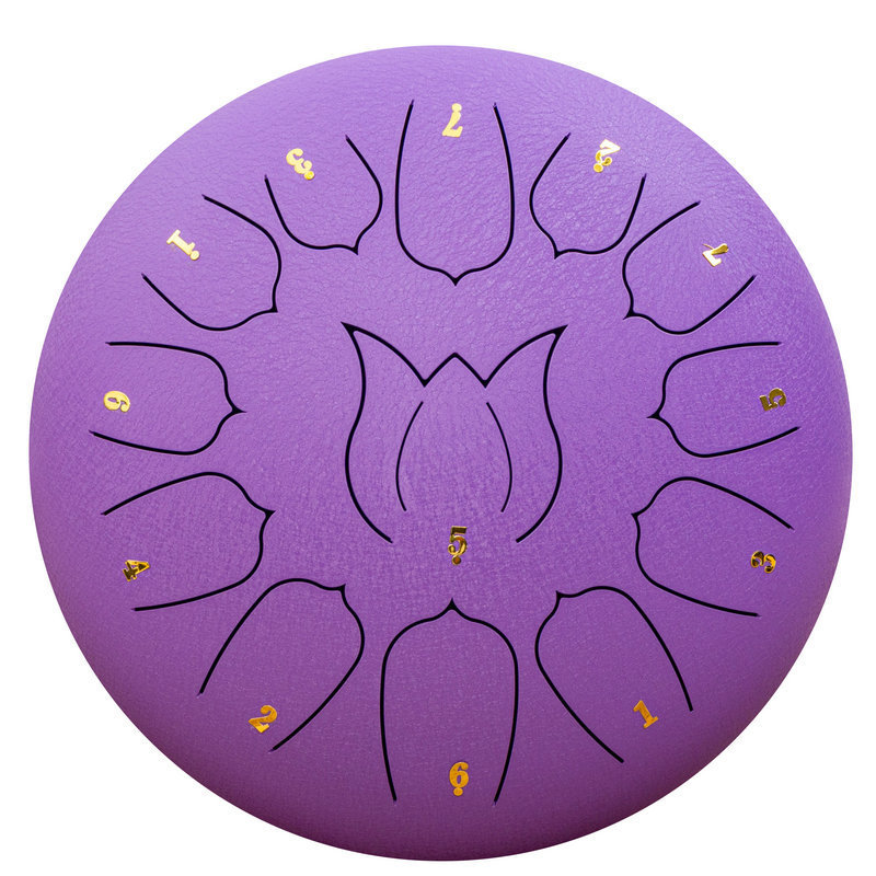 Comercio exterior transfronterizo tambor etéreo 6 / 8 / 10 / 12 pulgadas 15 tonos tambor de niños olvidar tambor de preocupación tambor de disco adulto tambor etéreo