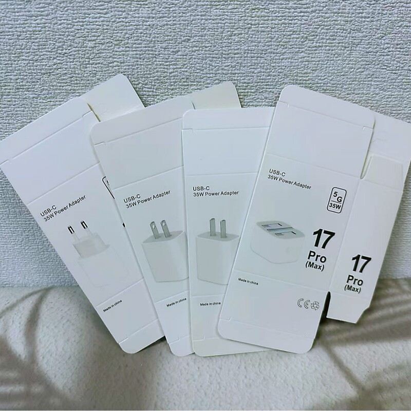 Suitable for Pd35W Head Packaging British Standard Charger Packaging Box Apple 17 Charging Head Chinese Standard European Standard American Standard Box Suitable for Pd35W Head Packaging British Standard Charger Packaging Box Apple 17 Charging Head Chinese Standard European Standard American Standard Box
