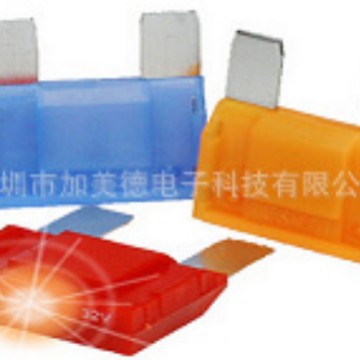 ATM-LED大插片保险丝带LED灯汽车保险丝带灯插片保险丝LED保险片