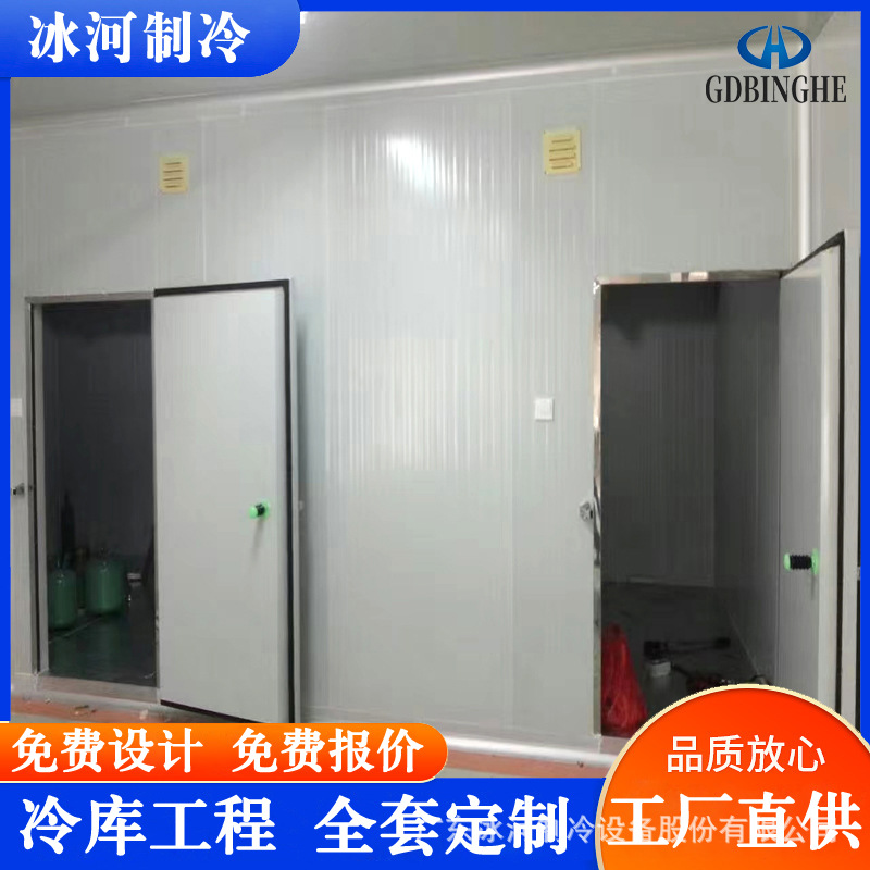 冰河专业安装2-8度医院医药冷库 疫苗试剂冷库 双系统互用互备