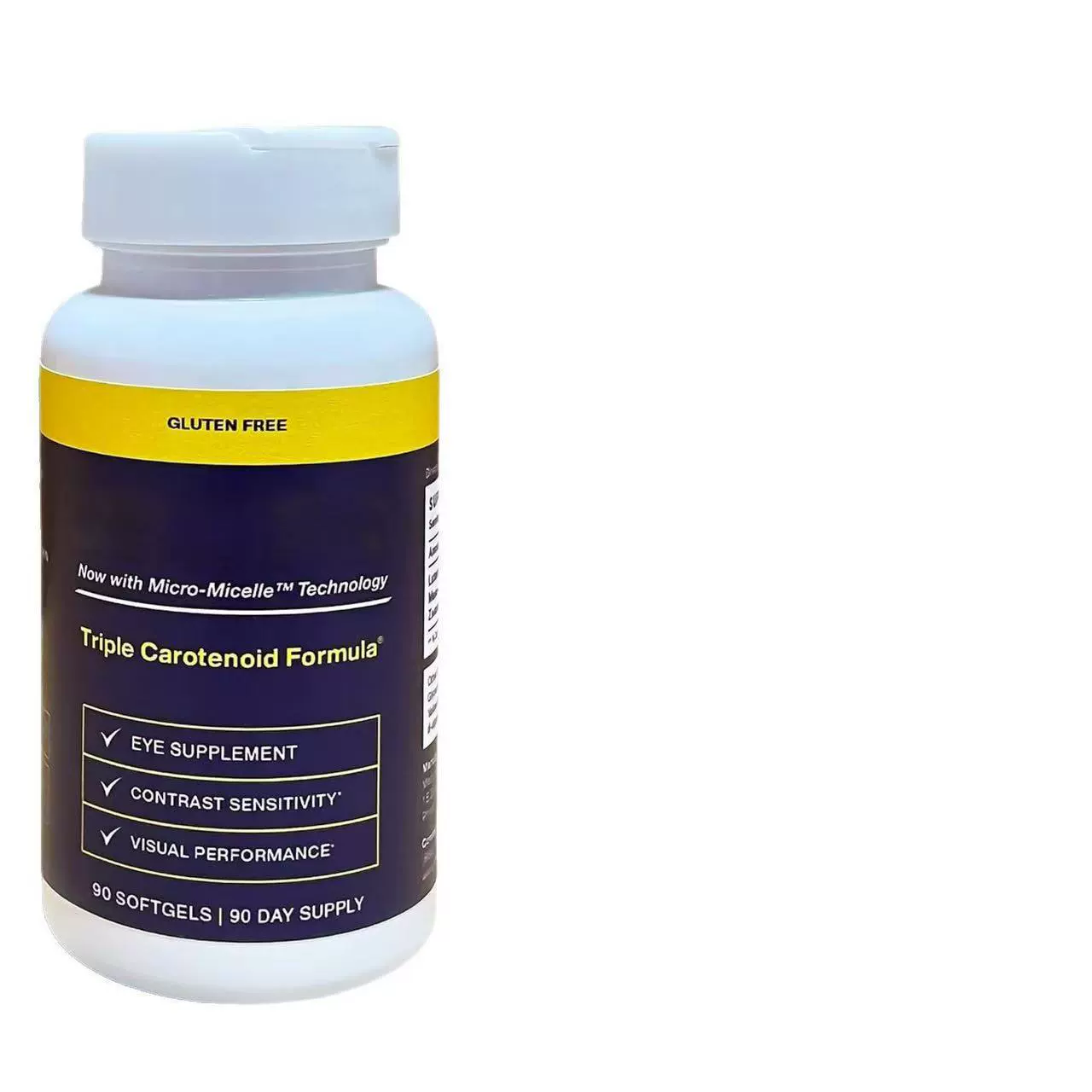 MacuHealth Triple Carotenoid Formula — витамин для глаз для взрослых — 90 мягких таблеток