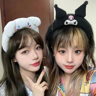 Sanrio, трендовый мультяшный ободок, милый аксессуар для волос, шпильки для волос