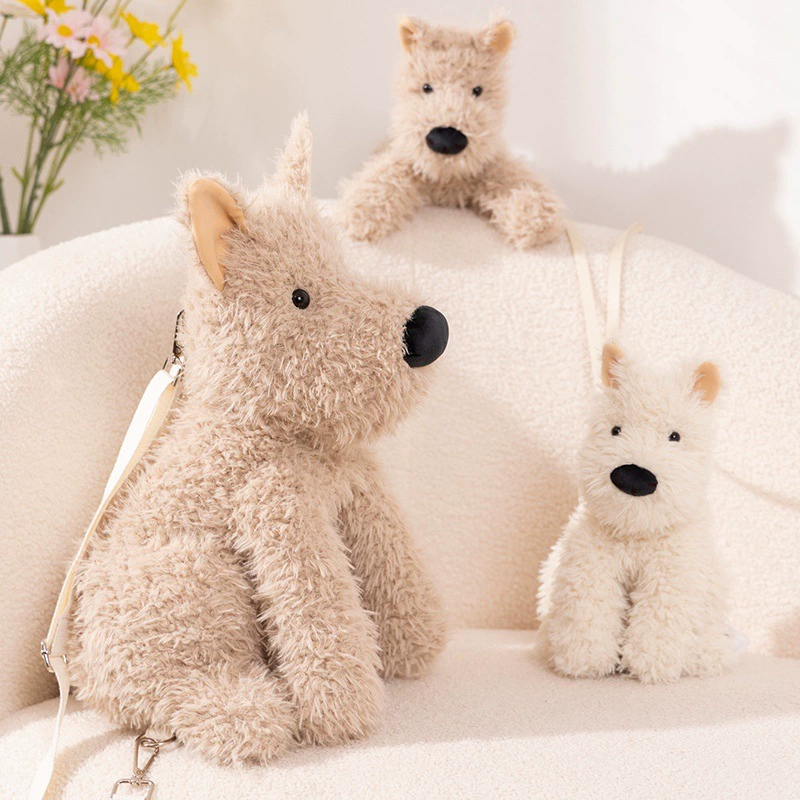 Cute plush toy, backpack, shoulder bag, rag doll