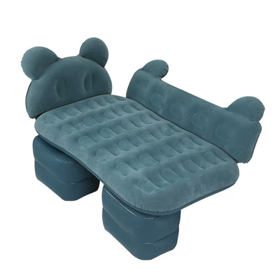 in the back seat of a car – Vehicle-mounted inflatable bed