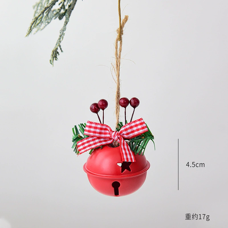 Small bell with bow, Christmas pendant, decorations, (Cross-border trading), handmade