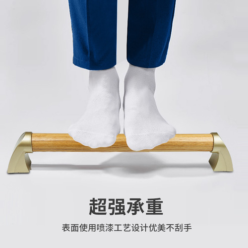 Japanese solid wood corridor handrails bathroom bathtub safety handrails bathroom barrier-free non-slip handle