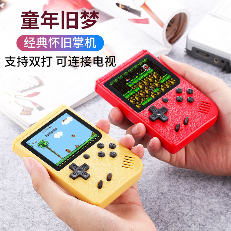 Cross-Border Handheld Retro Children's USB Charging Game Console 400 Childhood Nostalgic Mini Handheld Portable Game Console