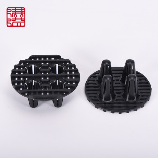 Flower pot bottom hole leak-proof soil round square plastic gasket purple sand ceramic flower pot bottom insect-proof breathable mesh
