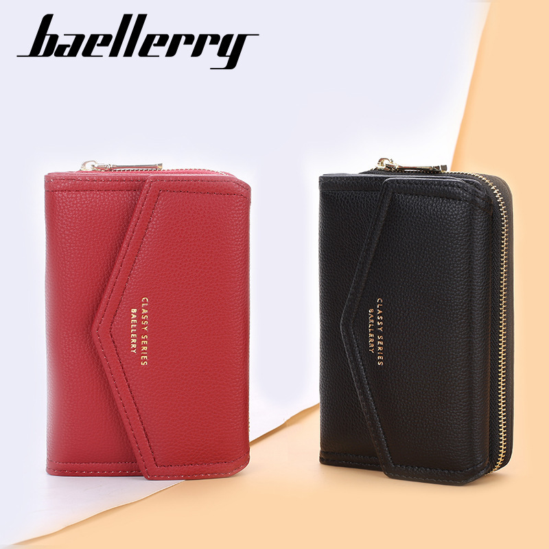 Baeller ryの新型女性用の短い財布は韓国版のレイシの紋様のファスナーの0財布のファッション的な手で小さい財布を持ちます。|undefined