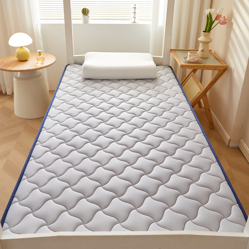 Colchón de látex tridimensional de seda de leche, individual, para dormitorio de estudiantes, uso doméstico, tatami grueso, cojín suave, venta al por mayor, personalización image 8