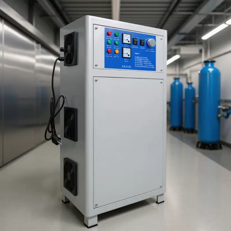 空气源高浓度氧气源臭氧发生器水处理水产养殖泳池 臭氧消毒机