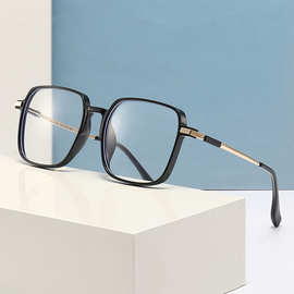 新款防蓝光平光眼镜潮小红书同款防蓝光眼镜框架时尚成品近视眼镜
