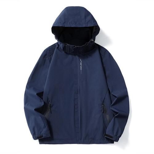 Men and Women Three-in-One Detachable Outdoor Winter Two-Piece Hiking Jacket Waterproof Windproof Coat for Spring and Autumn