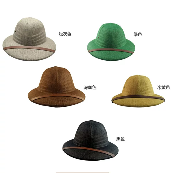 Cross-border hot-selling Explorer Safety anti-mosquito beekeeping hat Vietnam helmet sun hat men and women couple basin hat