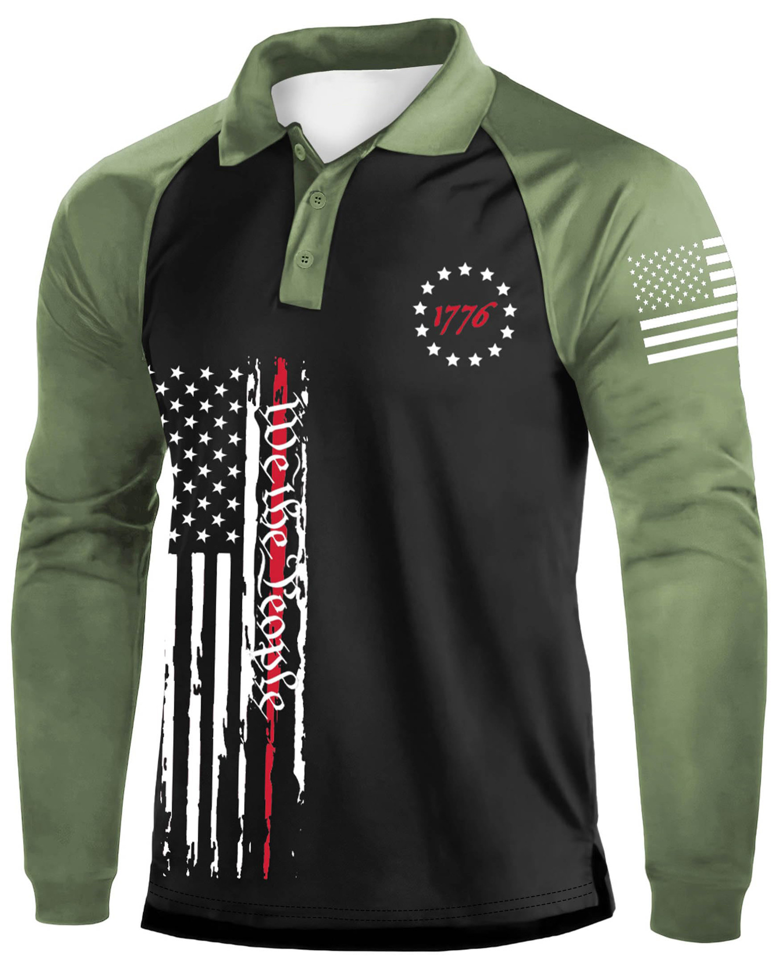 Jersey transfronterizo color a juego casual deportes impresión 3D retro streetwear sudadera camisa de manga larga Comercio exterior ropa de hombre