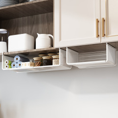 廚房下掛架吊櫃懸掛櫥櫃置物架各種神器大全收納櫃下調料掛籃子筐