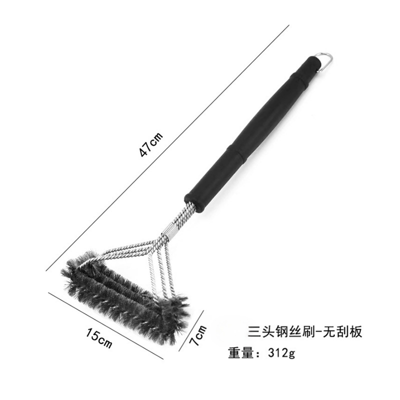 Cepillo de limpieza para barbacoa, cepillo de alambre para parrilla, red para parrilla, cepillo de alambre para parrilla, cepillo de limpieza, herramientas para barbacoa