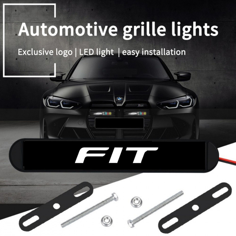 Nuevo automóvil parrilla delantera colorida lámpara de red media LED CAMRY / VIOS luz diaria universal lámpara de red media pequeña