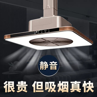 Ultra-Thin Mahjong Machine Air Purifier Smoking Lamp Billiard Hall Guest Straight Smoking Machine Chandelier Off-White